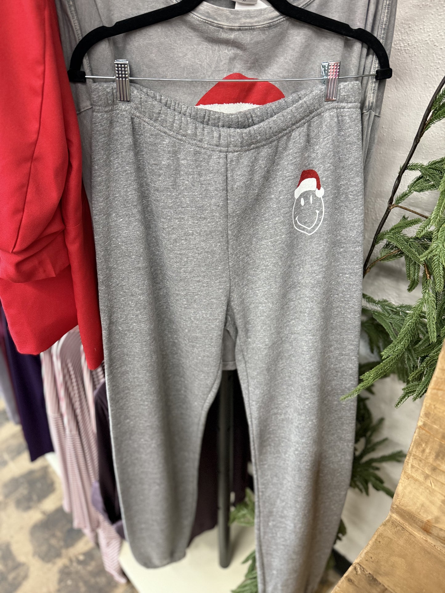 Smiley Santa Sweatpants