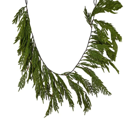 18”L Norfolk Island Pine Hanging Garland