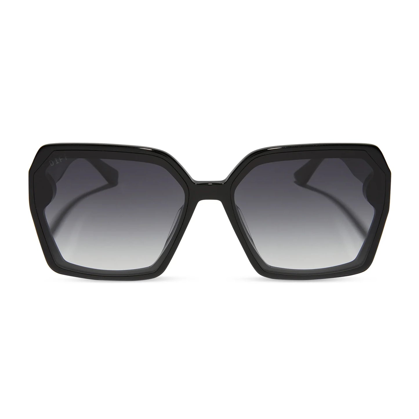 Presley Black + Grey Gradient Sunglasses