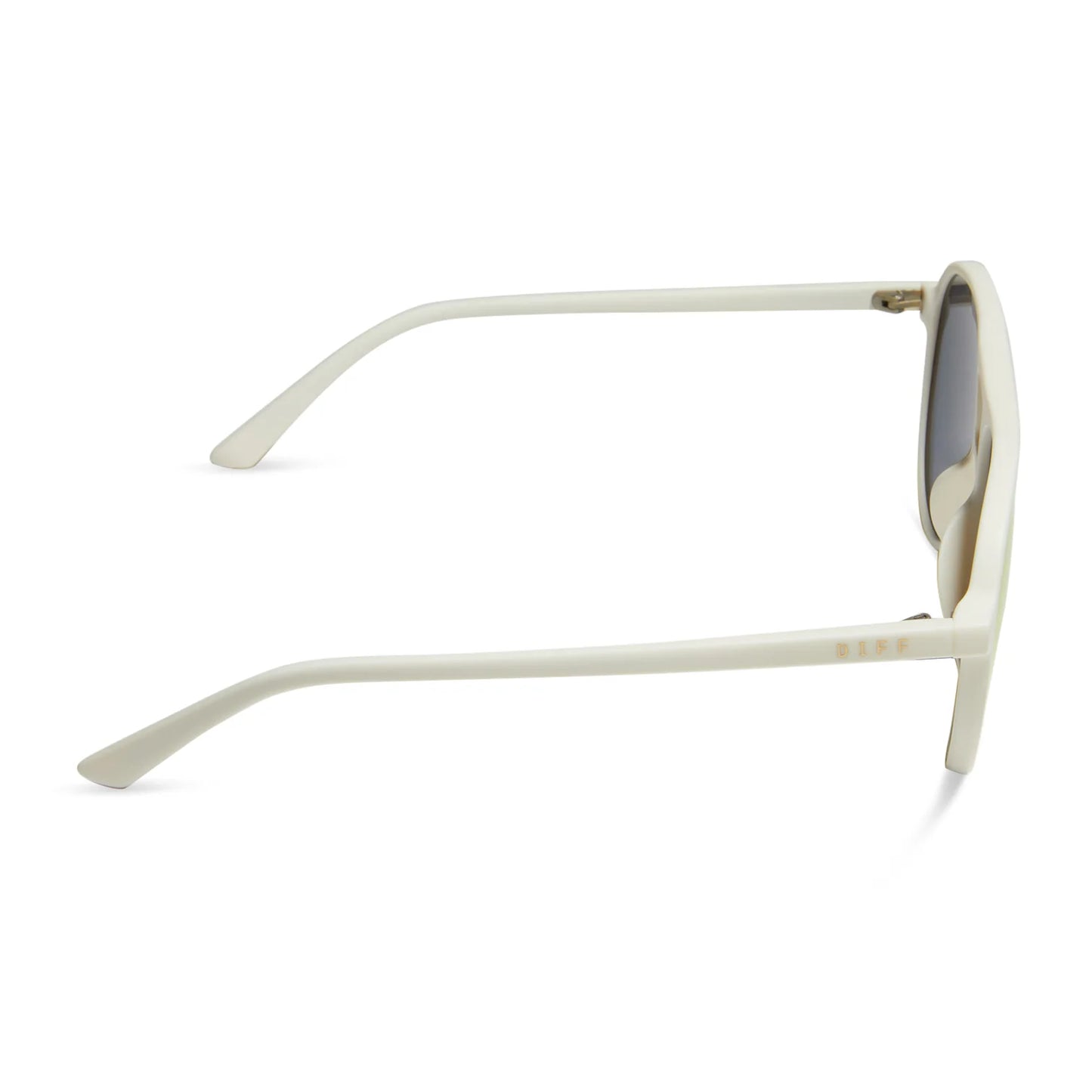 Tosca II Matte White Pink Rush Mirror Sunglasses