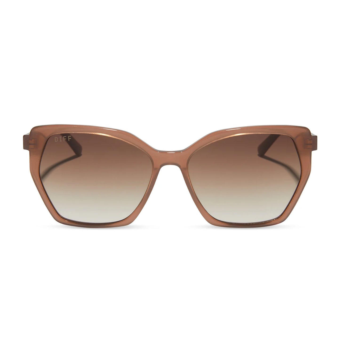 Vera Macchiaton Brown Gradient Polarized Sunglasses